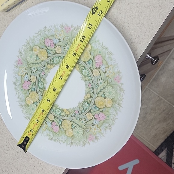 Floral Serving Platter Noritake "Bimini"EUC,Gorgeous - Picture 6 of 7